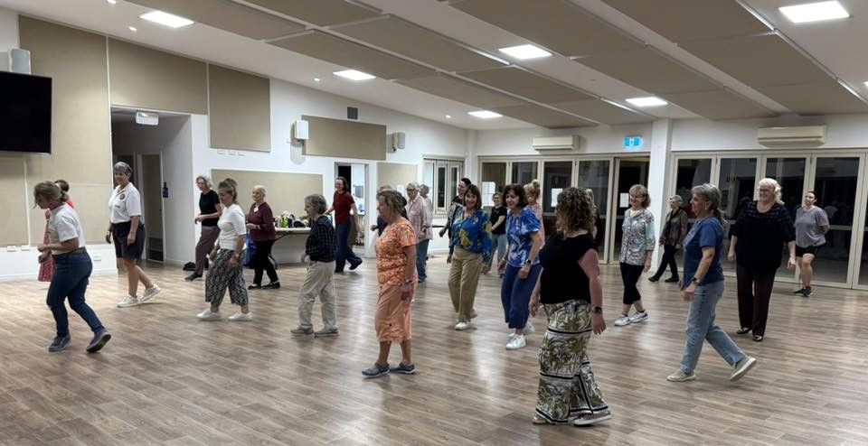 LINE DANCING CLASSES 2026 : GRANGE COMMUNITY HALL